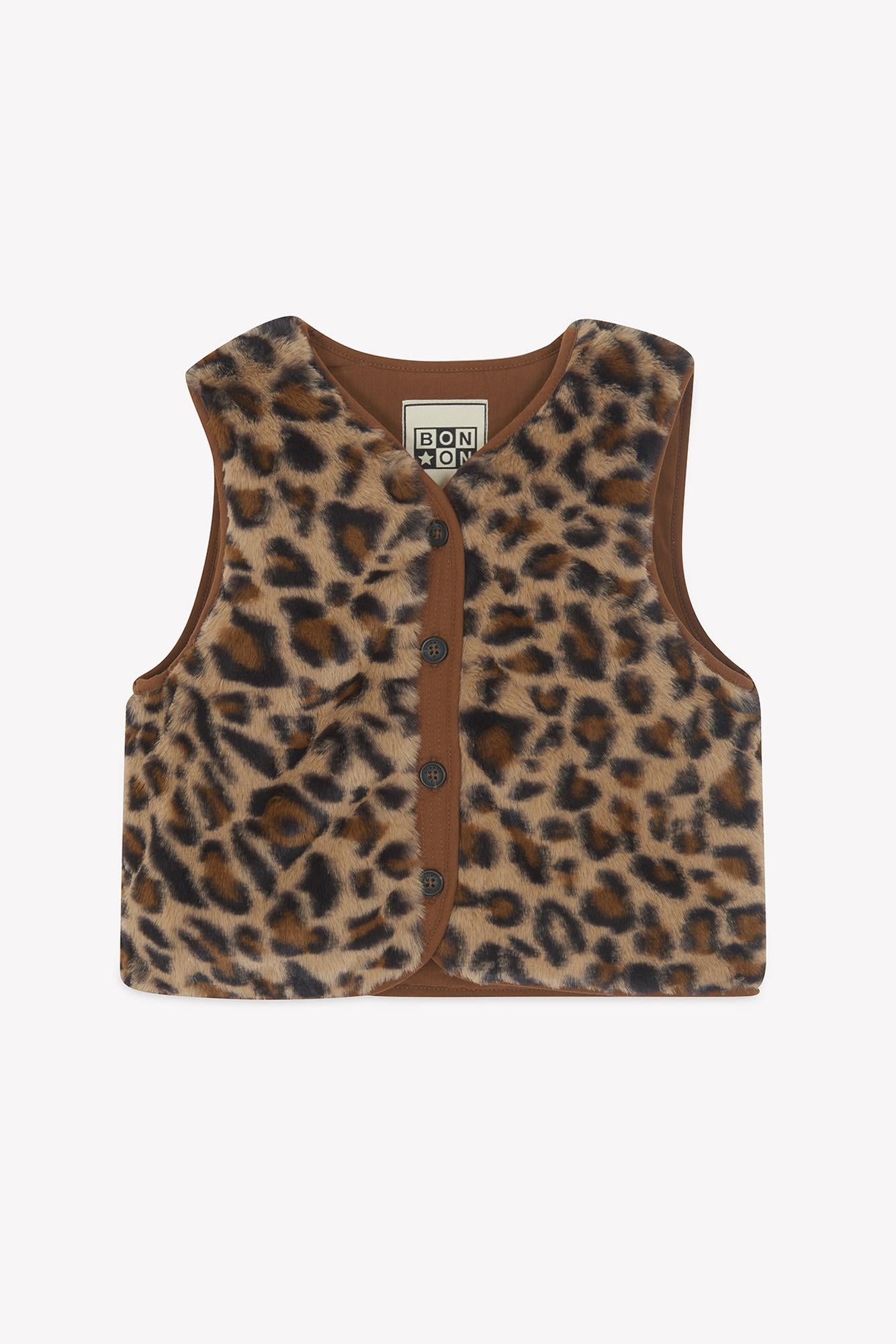 Cardigan Megane Léopard BB16022 61725H BONTON 