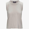 Gilet Geri in maglia donna beige