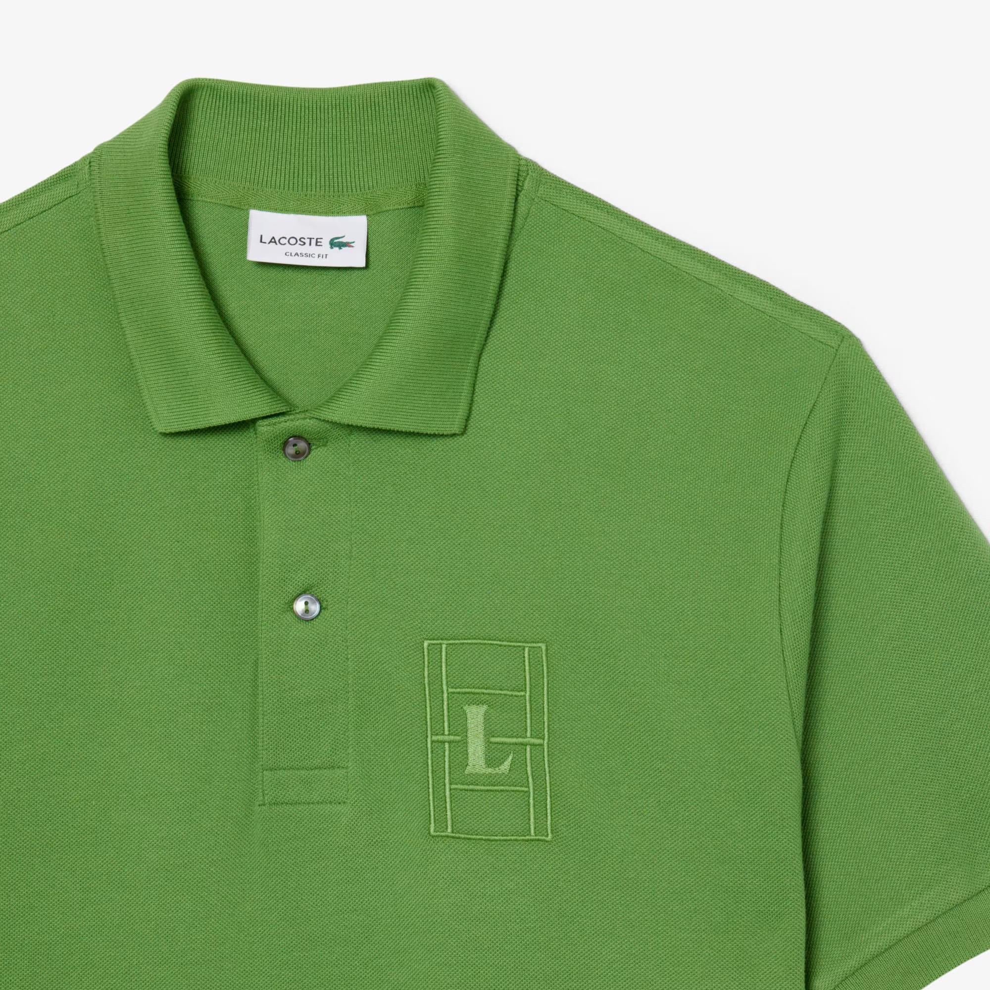 Polo Petit Piqué classic fit con ricamo PH1751 02M LACOSTE 