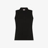 Polo in piquet con logo in strass