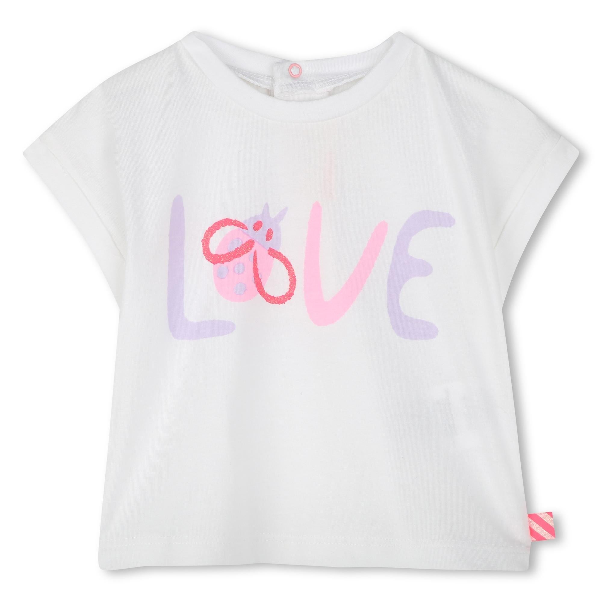 Completo t-shirt e pantaloncini U20822 10PA BILLIEBLUSH 