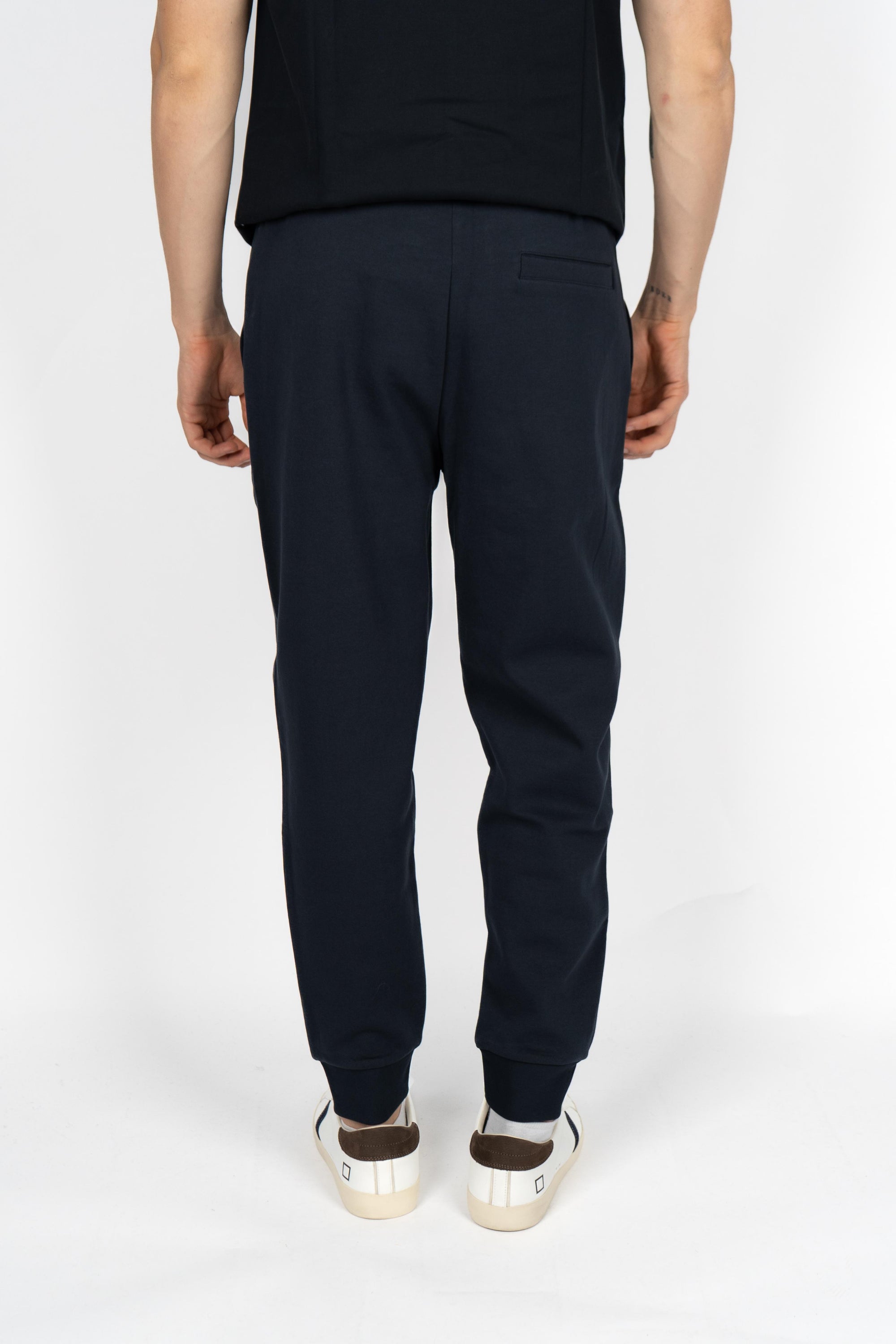 Pantalone sportivo in misto cotone con patch logo frontale 50520322 404 BOSS 