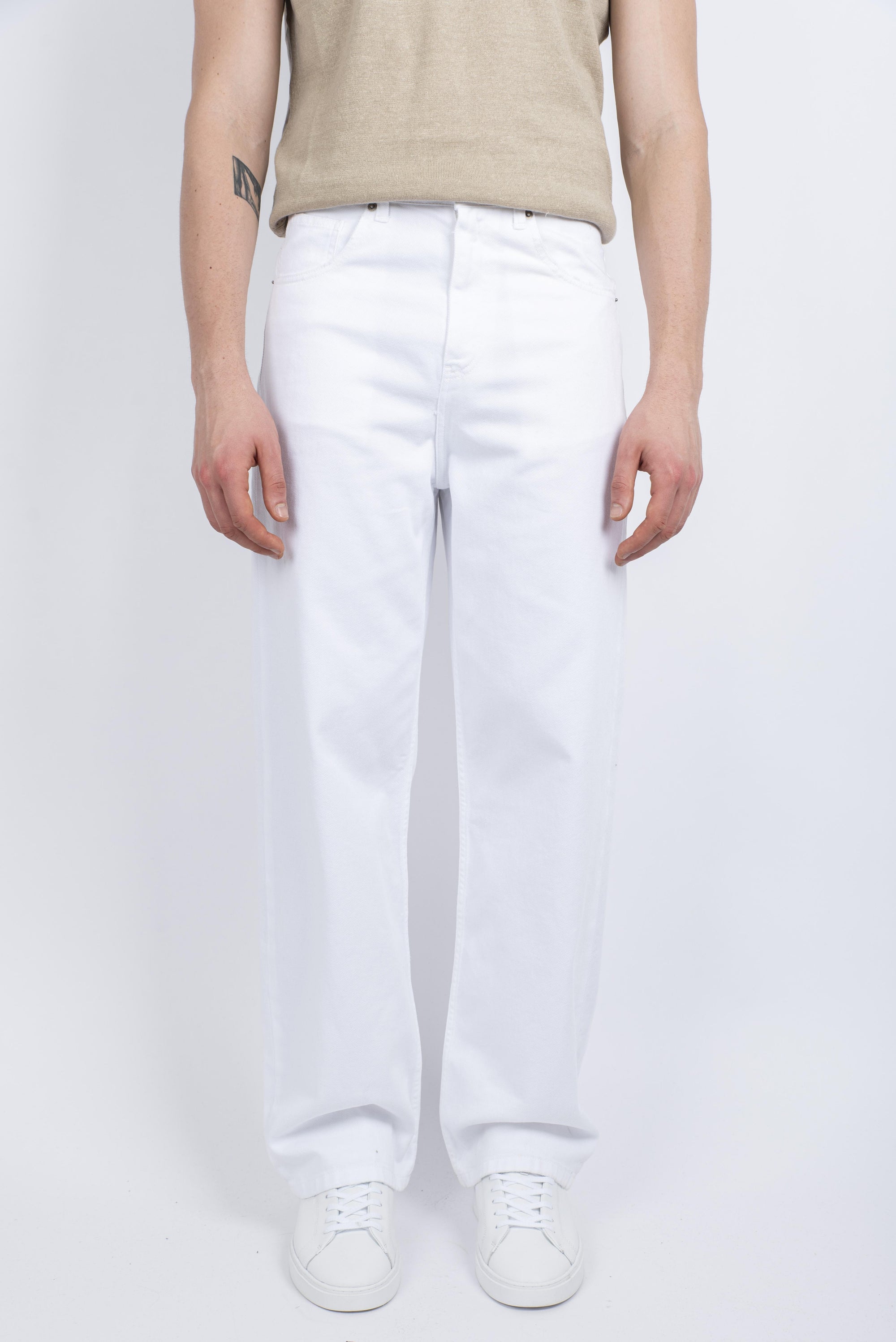 Pantaloni bianco Amaranto Uomo B6D0082 A01 AMARANTO 