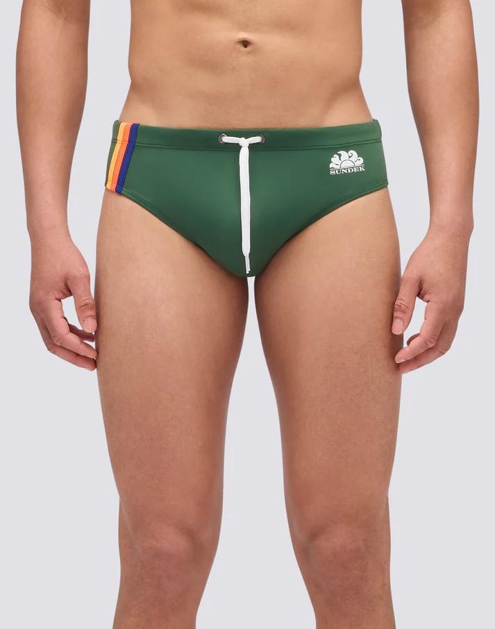 Slip con dettaglio tricolore M313SSL3000 55101 SUNDEK 