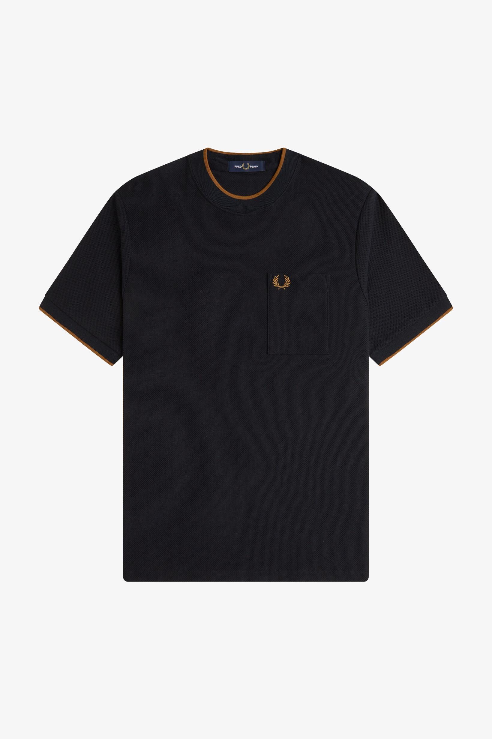 T-shirt con logo M239557 102 FRED PERRY 