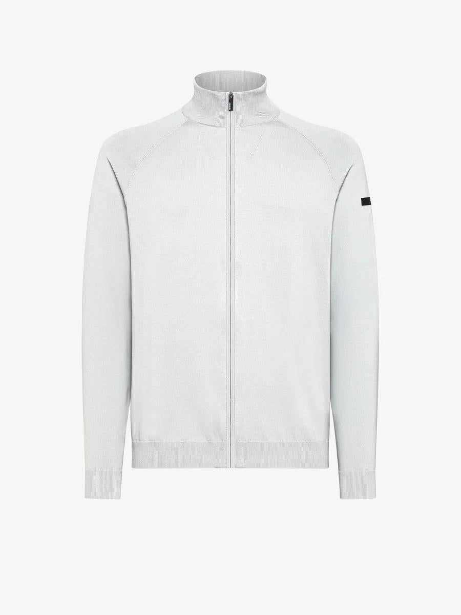 Maglione amos cotton full zip W25121 13 RRD 