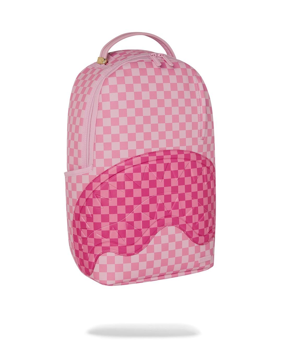 Pink sip patch dlxsv backpack 910B8717 NSZ SPRAYGROUND 
