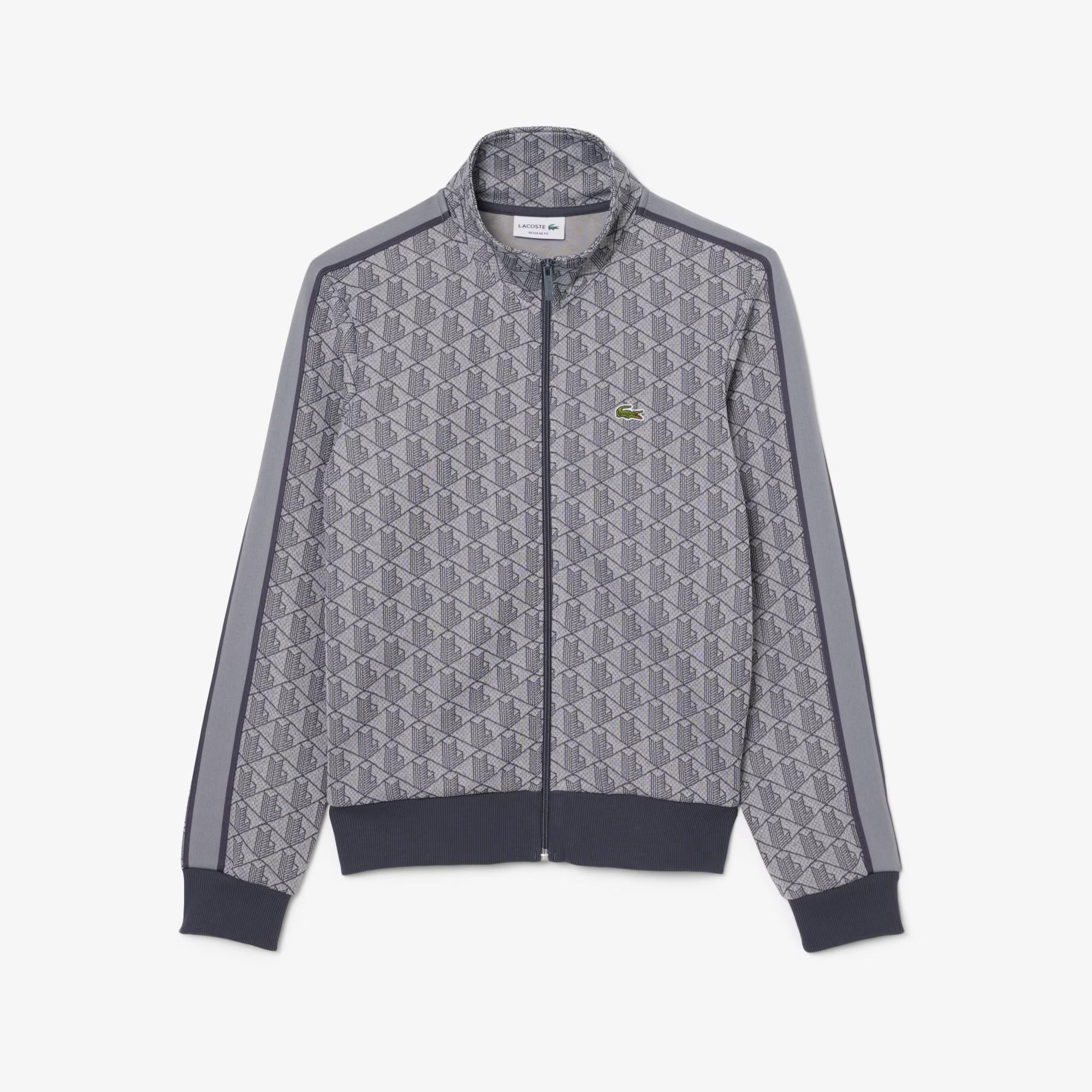 Giacca della tuta in jacquard con zip Paris SH1368 41I LACOSTE 