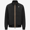 Giacca Casual Uomo Impermeabile Nero