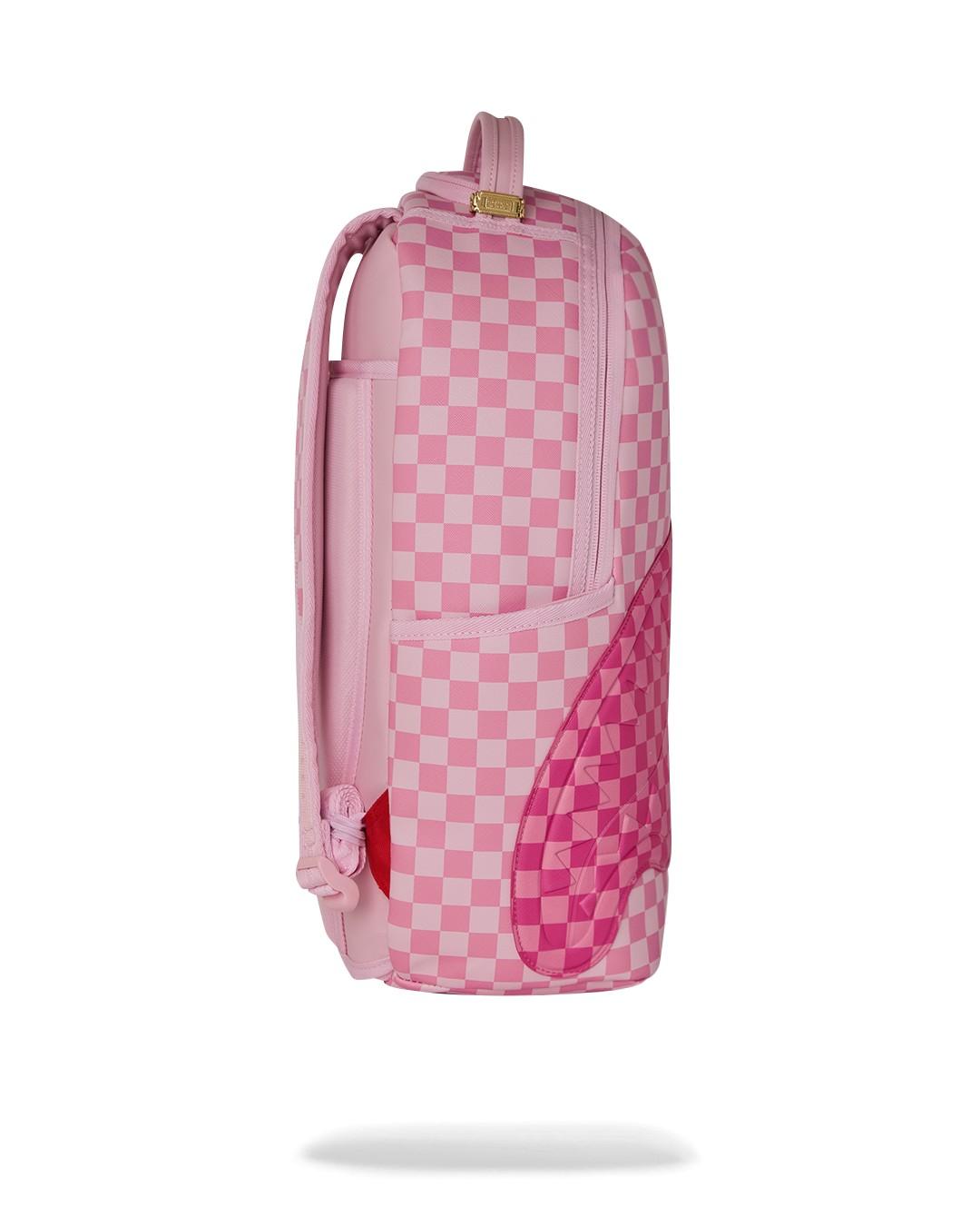 Pink sip patch dlxsv backpack 910B8717 NSZ SPRAYGROUND 