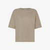 T-shirt in lino e cotone