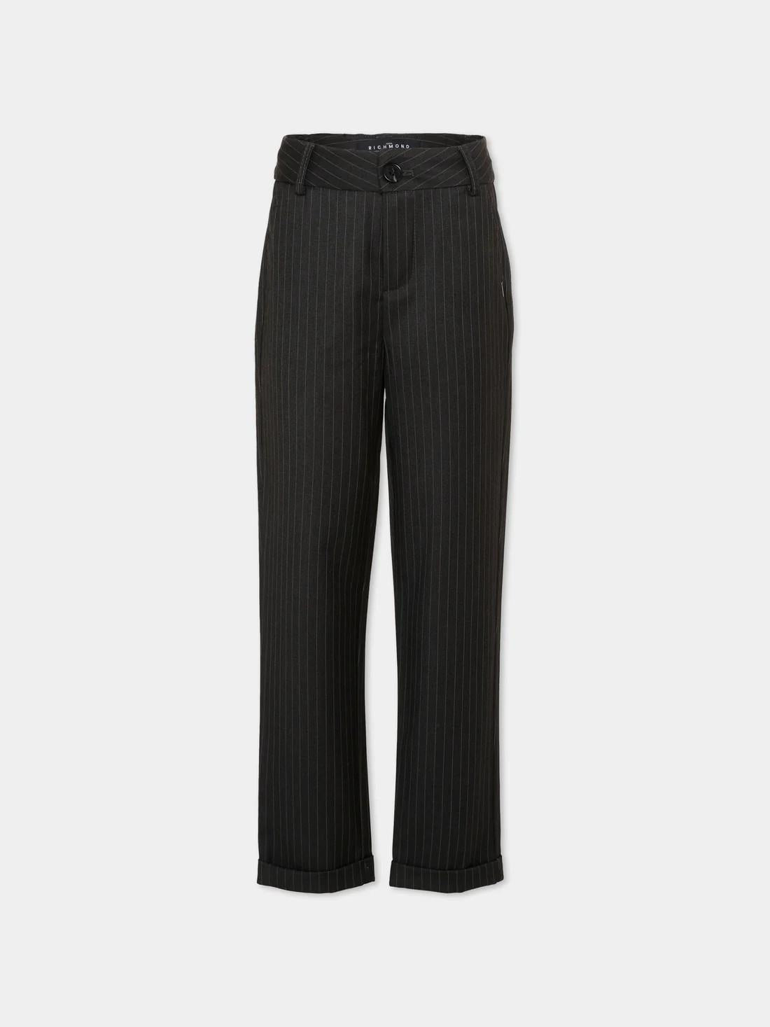 Pantalone gessato per bambino RBP26092PA GREYDARK RICHMOND 