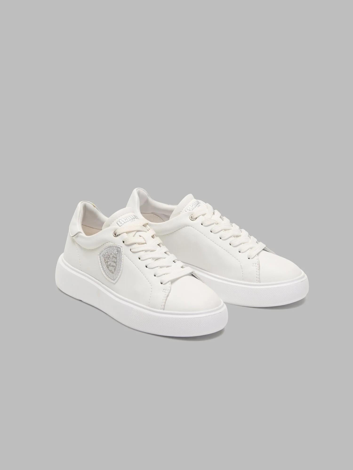 Sneaker Venus01-Lea F5VENUS01LEA WHI BLAUER SHOES 
