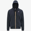 Giacca in pile unisex blu