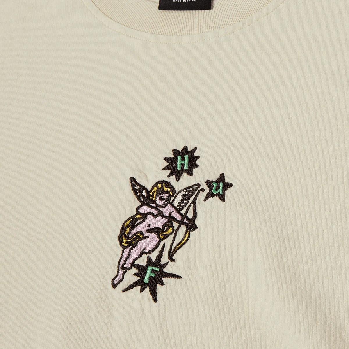 Cupid Washed T-Shirt TS02404 NATUR HUF 