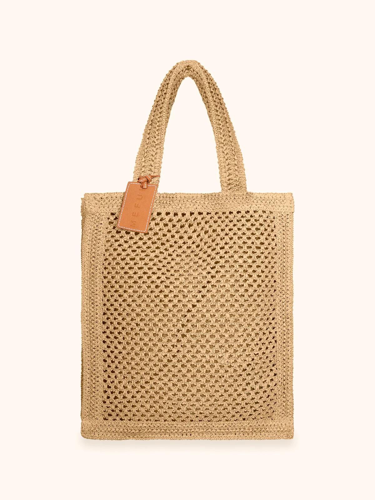 Beachbag Donna Me Fui Light Brown MA26SW0050 LB ME FUI 
