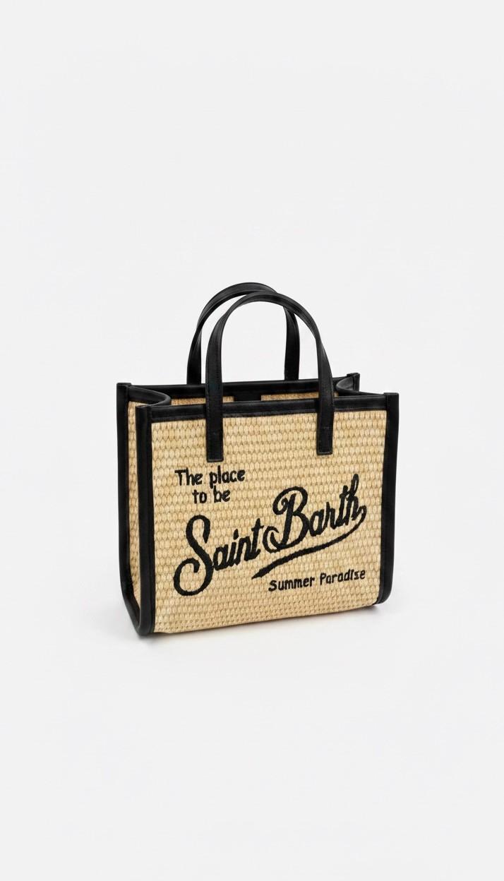 Borsa Vivian mini effetto paglia VIVM001 00421L MC2 SAINT BARTH 