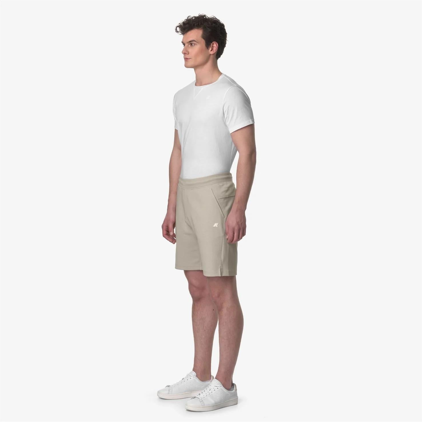 Pantaloni Corti Sportivi Uomo Beige K2122XW 634 K-WAY 