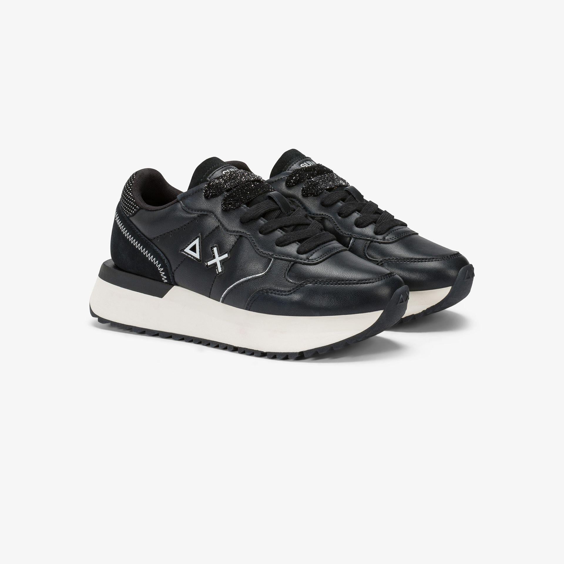 Sneaker Big Ally in similpelle e suede Z45211 11 SUN68 SHOES 