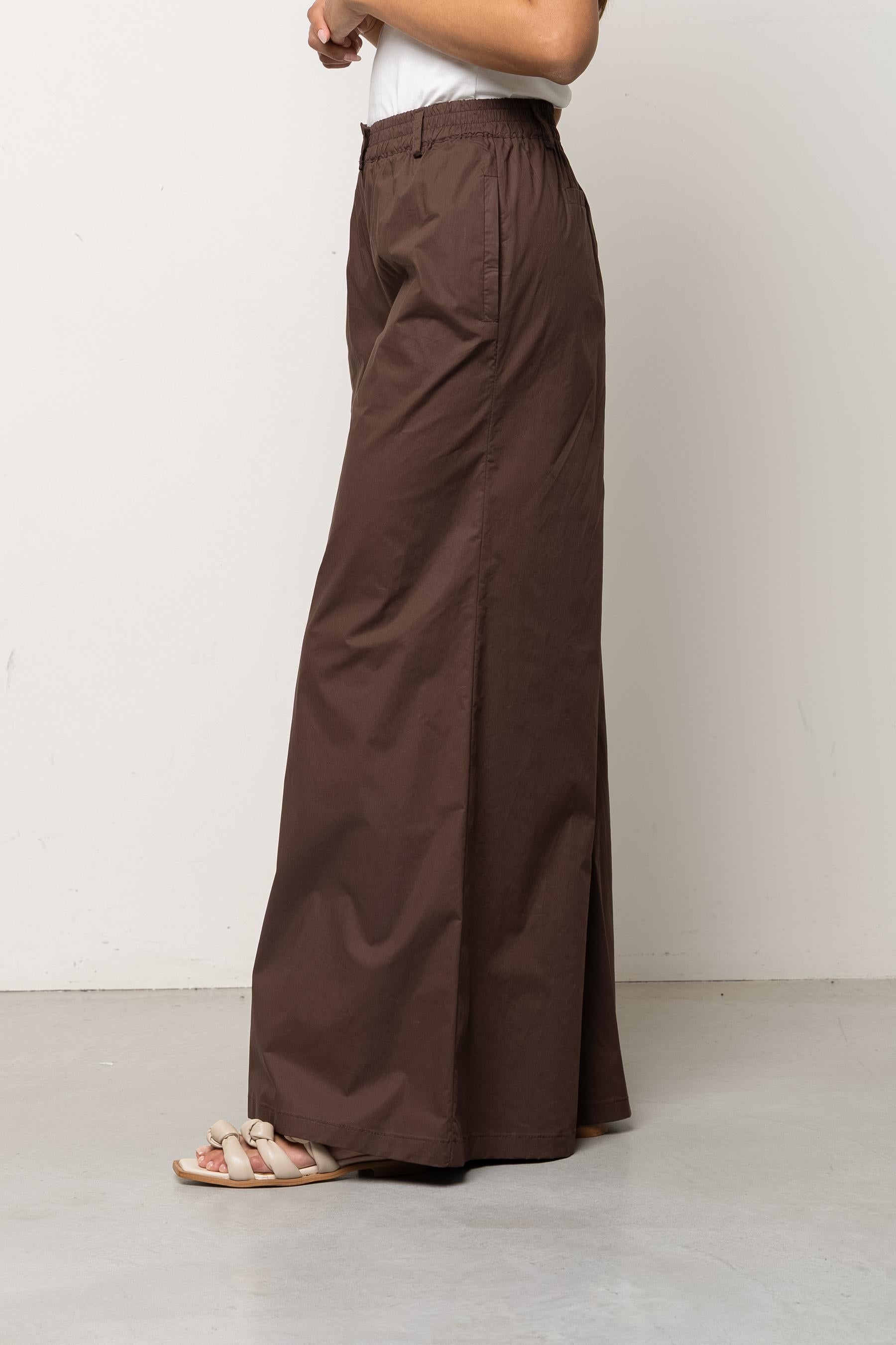 Pantaloni a palazzo SPJLE033 6011 KAOS JEANS 