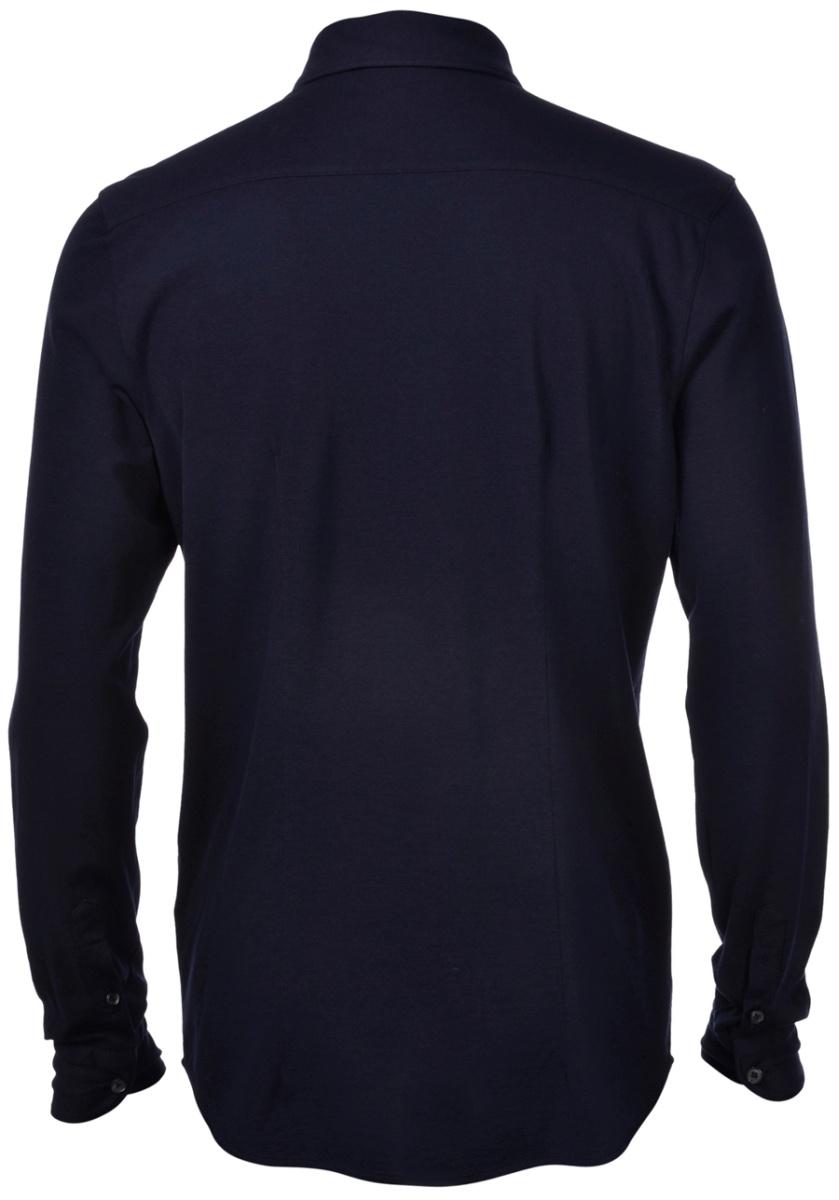 Camicia in piquet navy  60120/81402 598 GRAN SASSO 