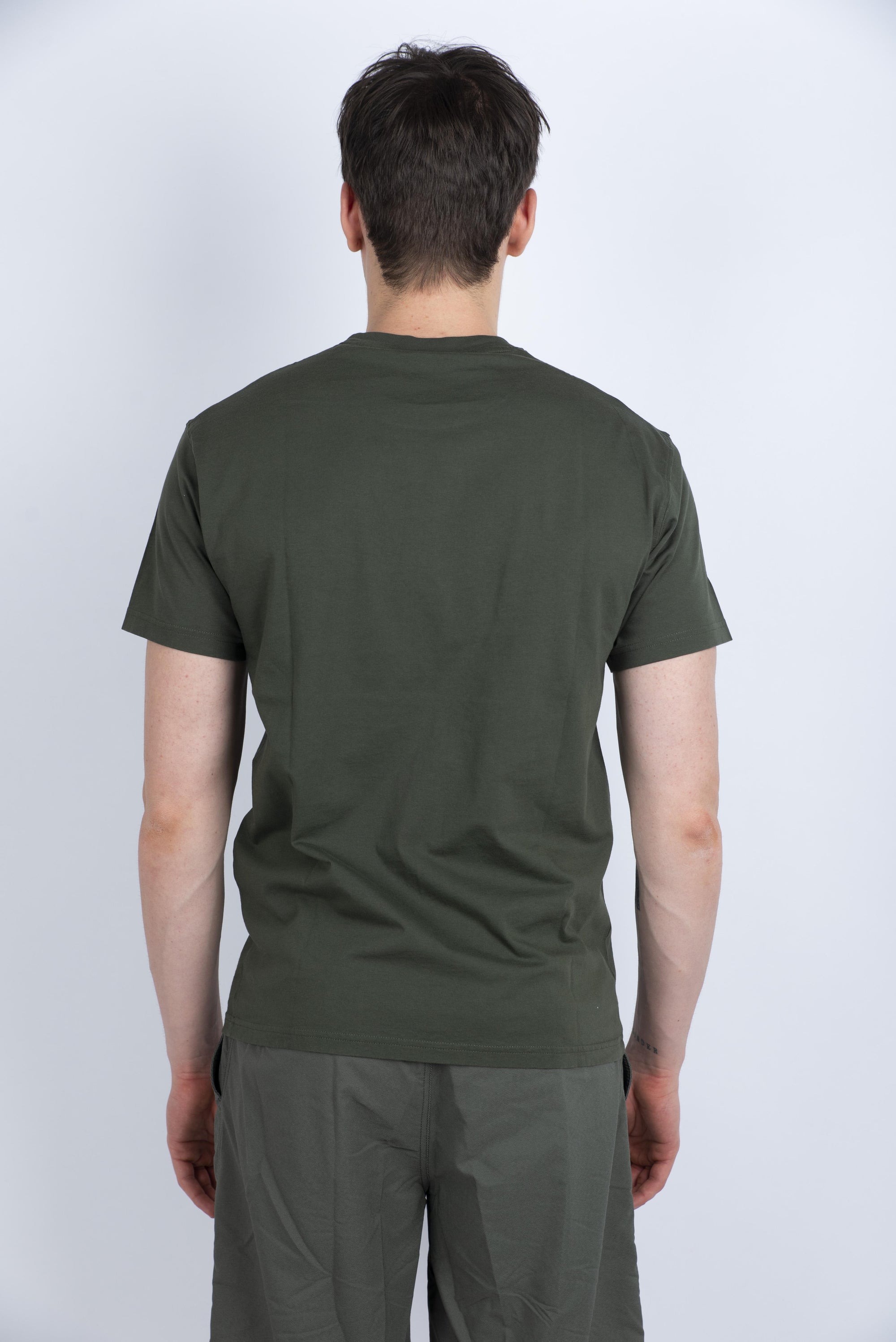 T-shirt con ricamo Arcobaleno verde M677TEJS800 30201 SUNDEK 