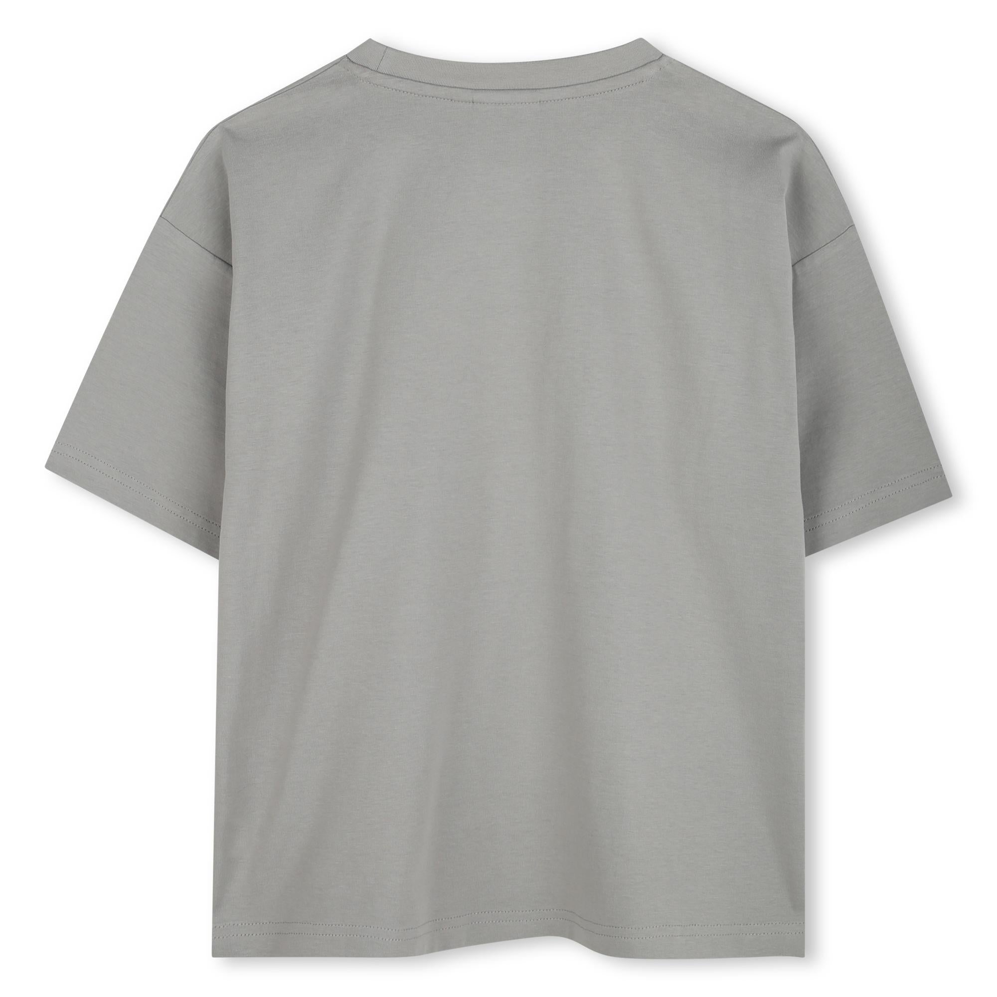 T-shirt stampa con logo sfumato G00338 03F HUGO 