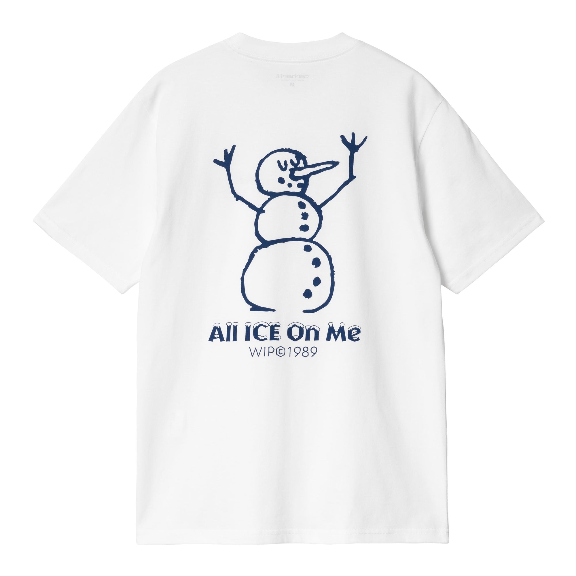 S/S Ice T-Shirt bianca I034436 02XX CARHARTT WIP 