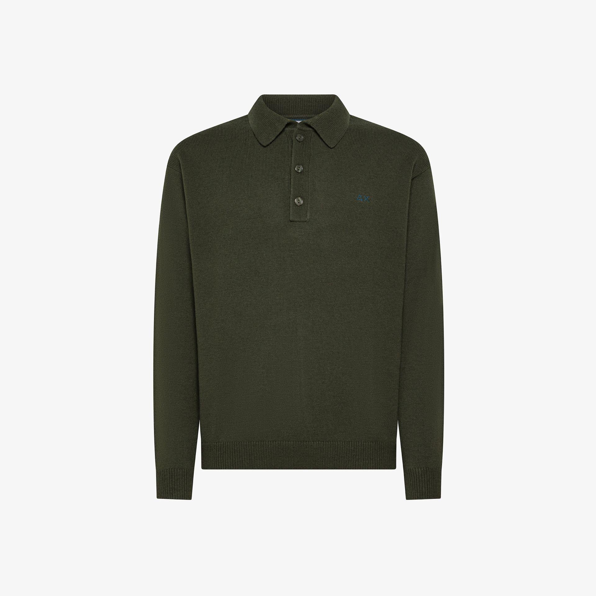 Polo in lana e cashmere K45112 74 SUN68 