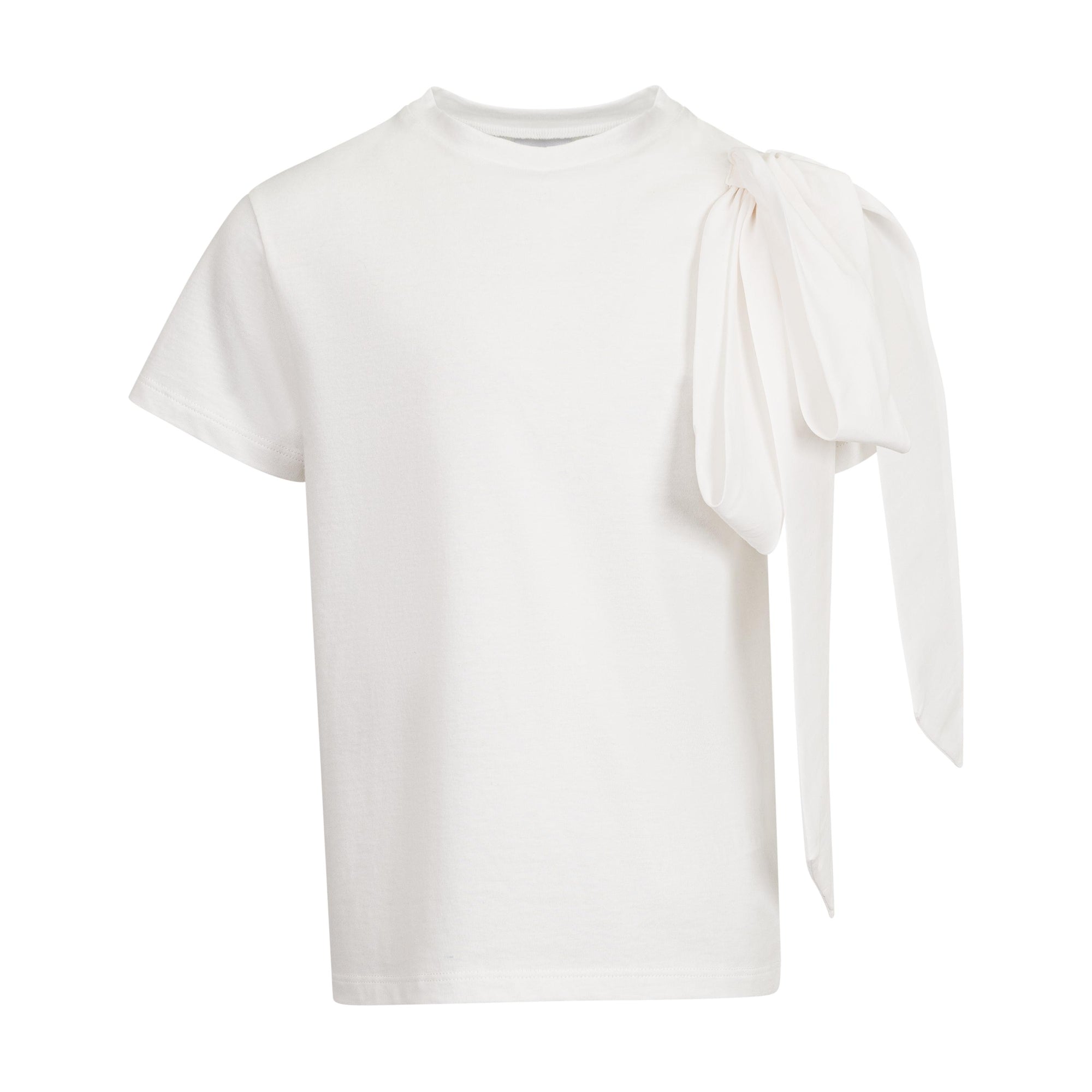 T-shirt con fiocco DW8A41 103 DOUUOD 