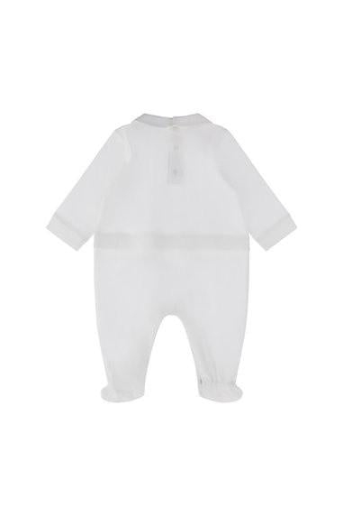 Tutina con ricamo teddy bear MOY06ZLAA23 10063 MOSCHINO BABY 