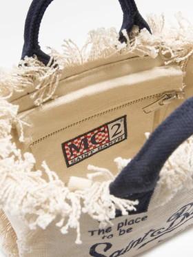 Borsa Vanity mini in canvas VAMI001 02564L MC2 SAINT BARTH 