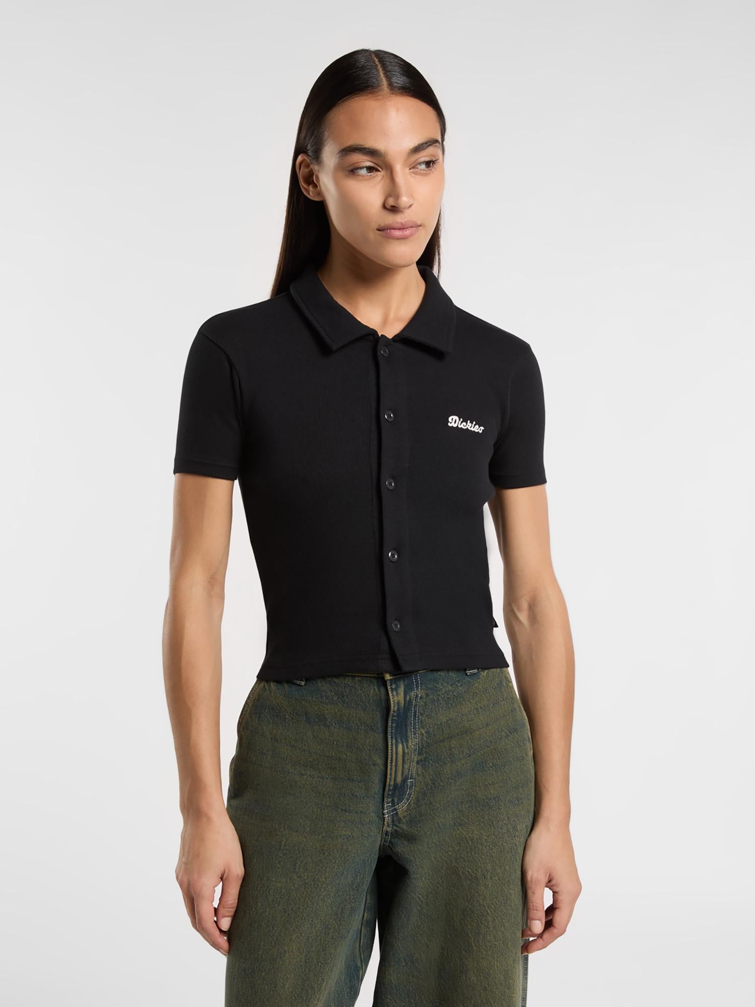 Polo con Bottoni Tallasee DK0A4Z8H BLK1 DICKIES 