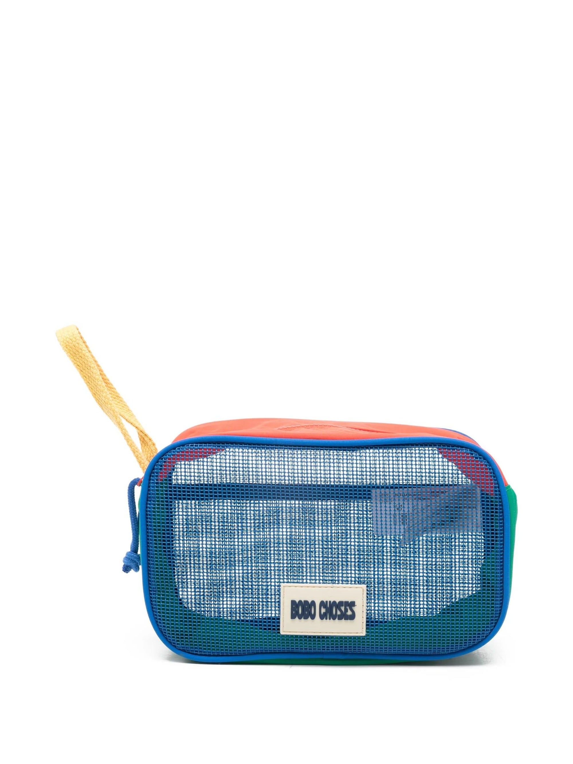 Pouch con inserto in rete B126AI033 991 BOBO CHOSES 