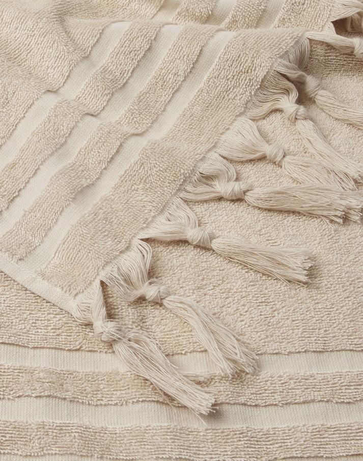 Paraty - asciugamano da spiaggia  jacquard con logo AM381ATC1000 96600 SUNDEK 