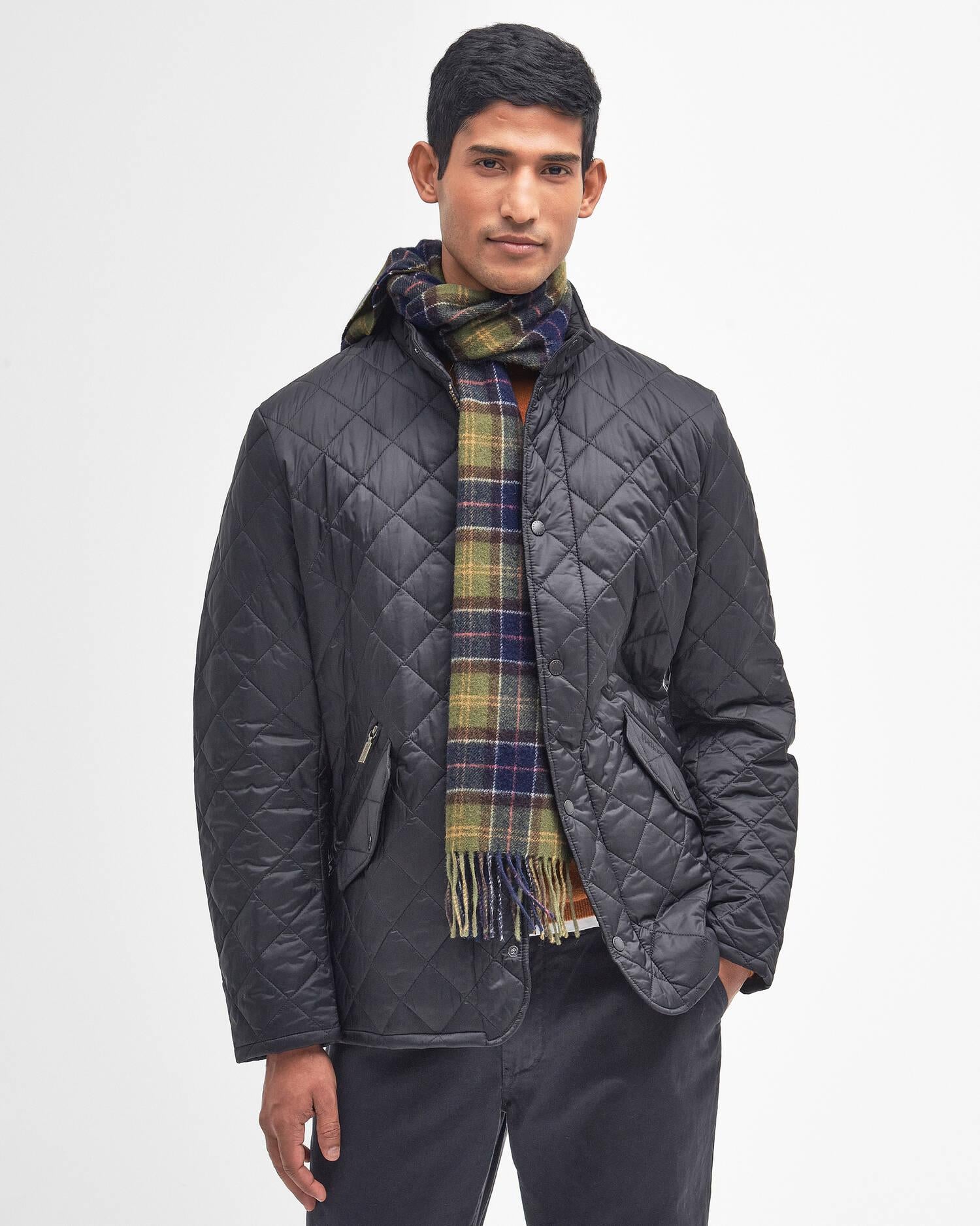 Sciarpa in lana d'agnello Tartan USC0001 TN11 BARBOUR 