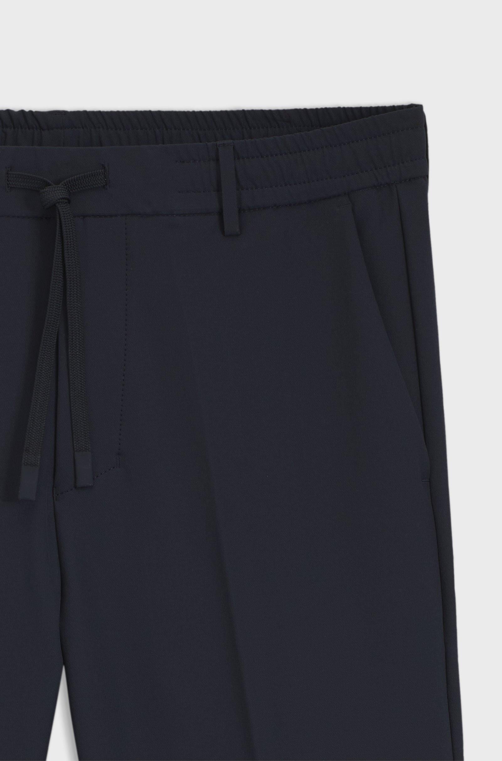 Pantaloni a taglio stretto con finitura idrorepellente 50538179 402 BOSS 