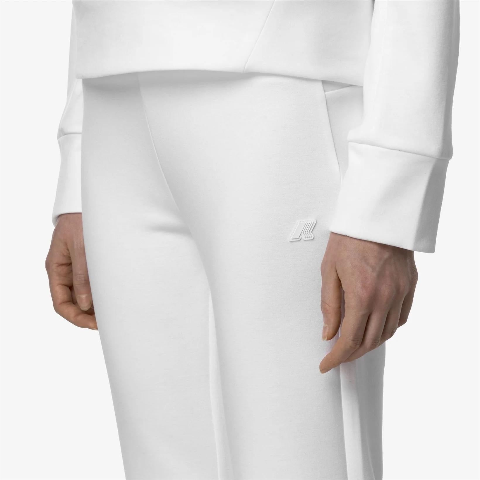Pantalone Jenny Light Spacer donna bianco K2123NW 001 K-WAY 