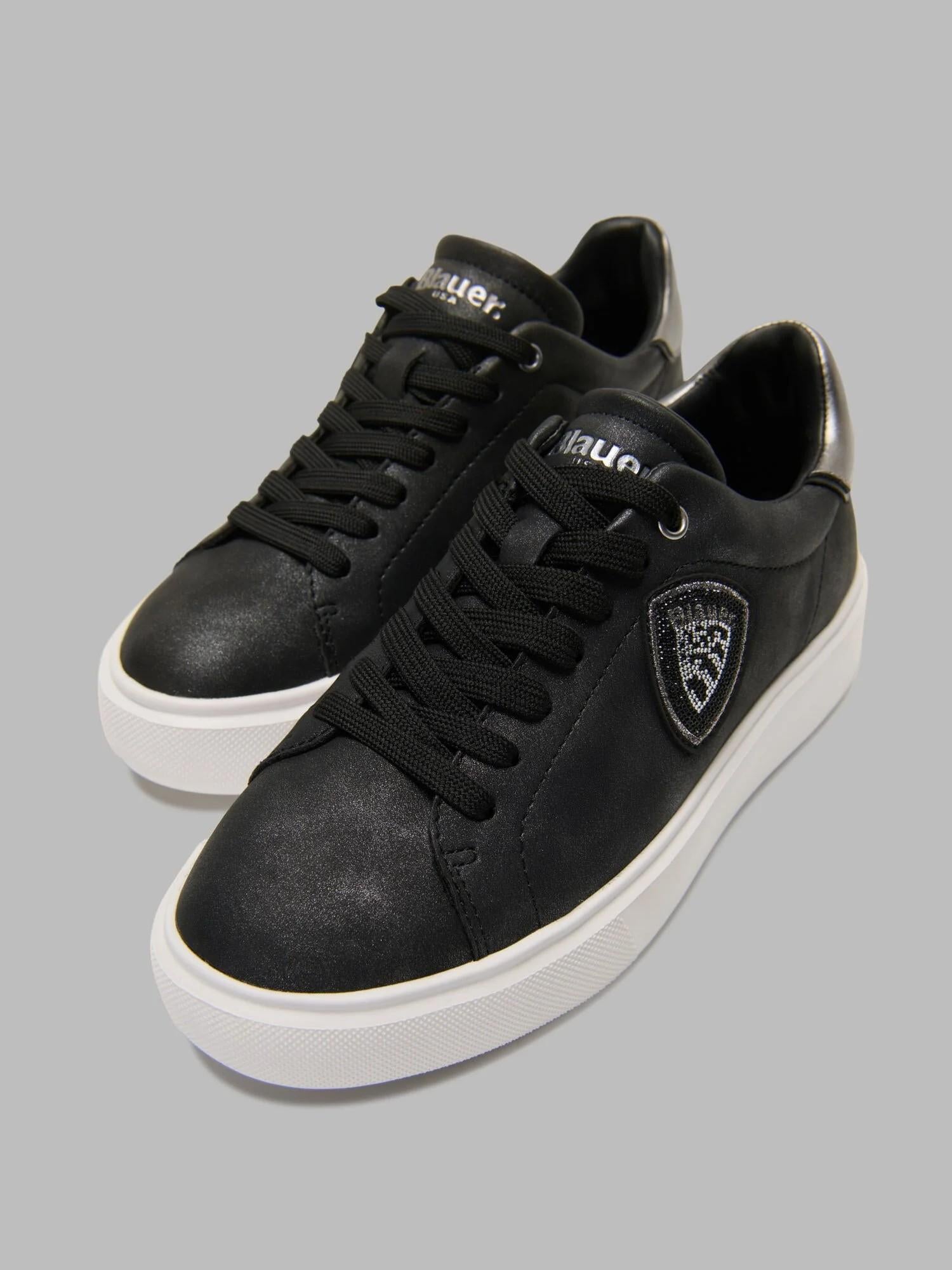 Sneaker Venus01-Nub F5VENUS01NUB BLK BLAUER SHOES 