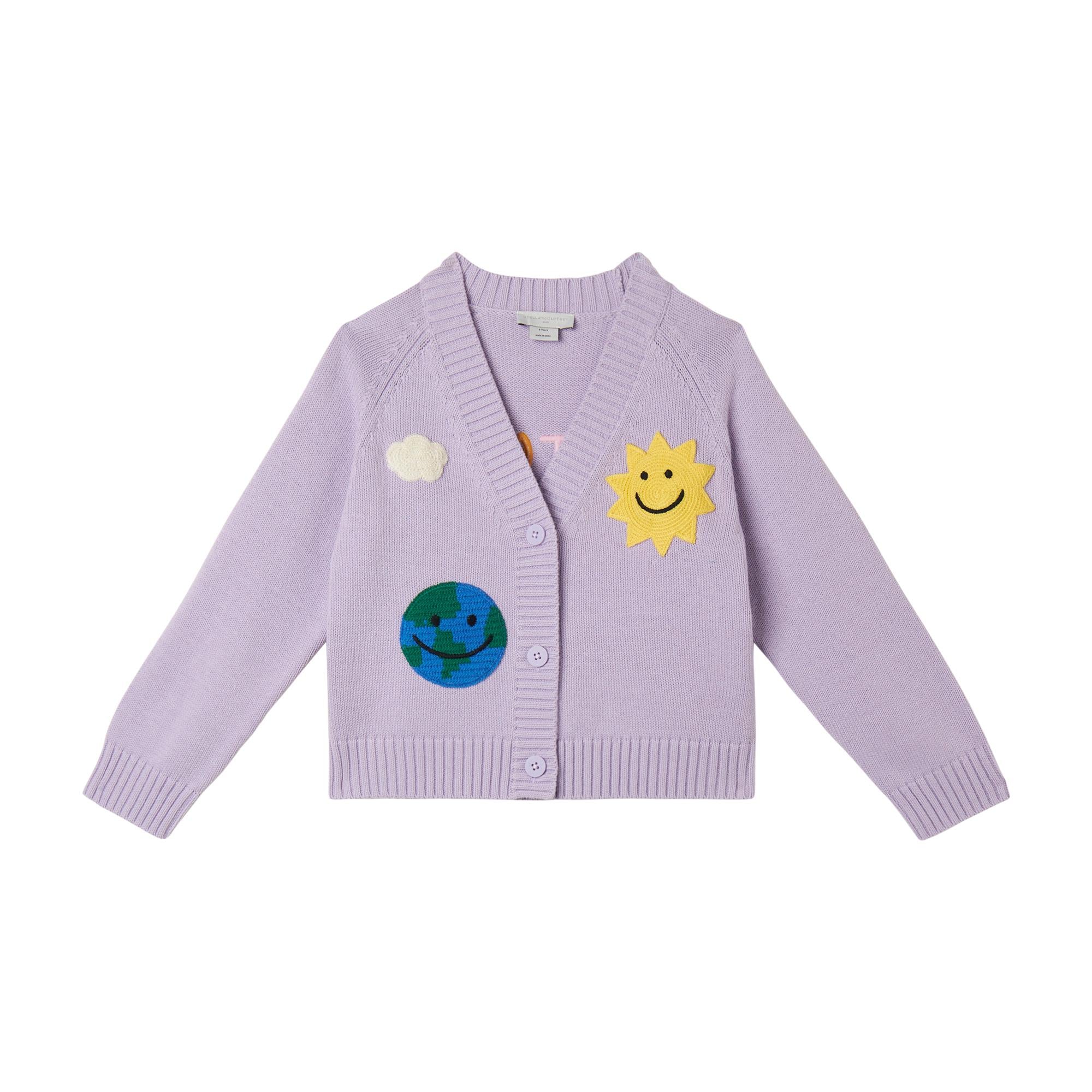Cardigan con patches TX9A10Z1528 522 STELLA MCCARTNEY 