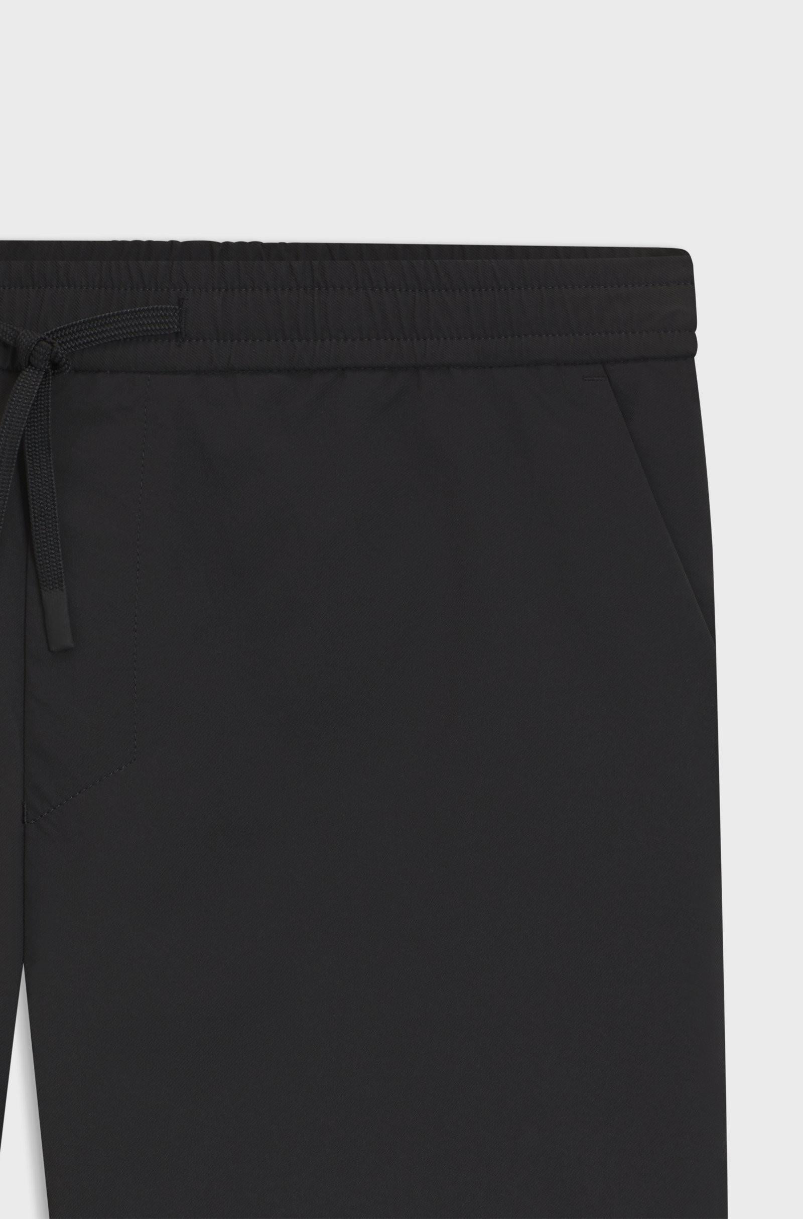 Shorts regular fit idrorepellenti in twill ad asciugatura rapida 50558953 001 BOSS 