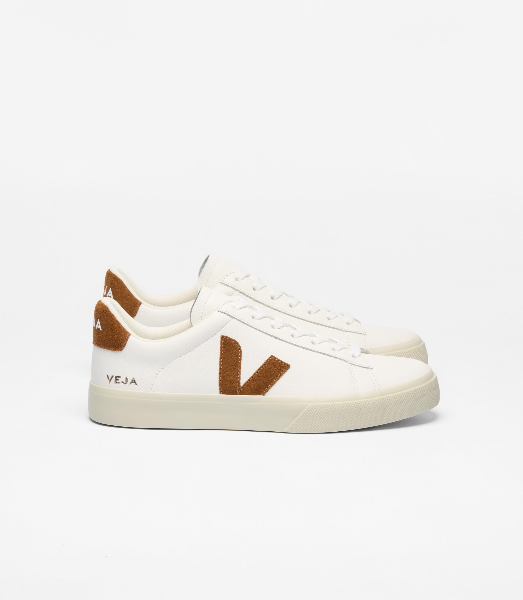 Sneakers campo leather white cognac CP0521 058 VEJA 
