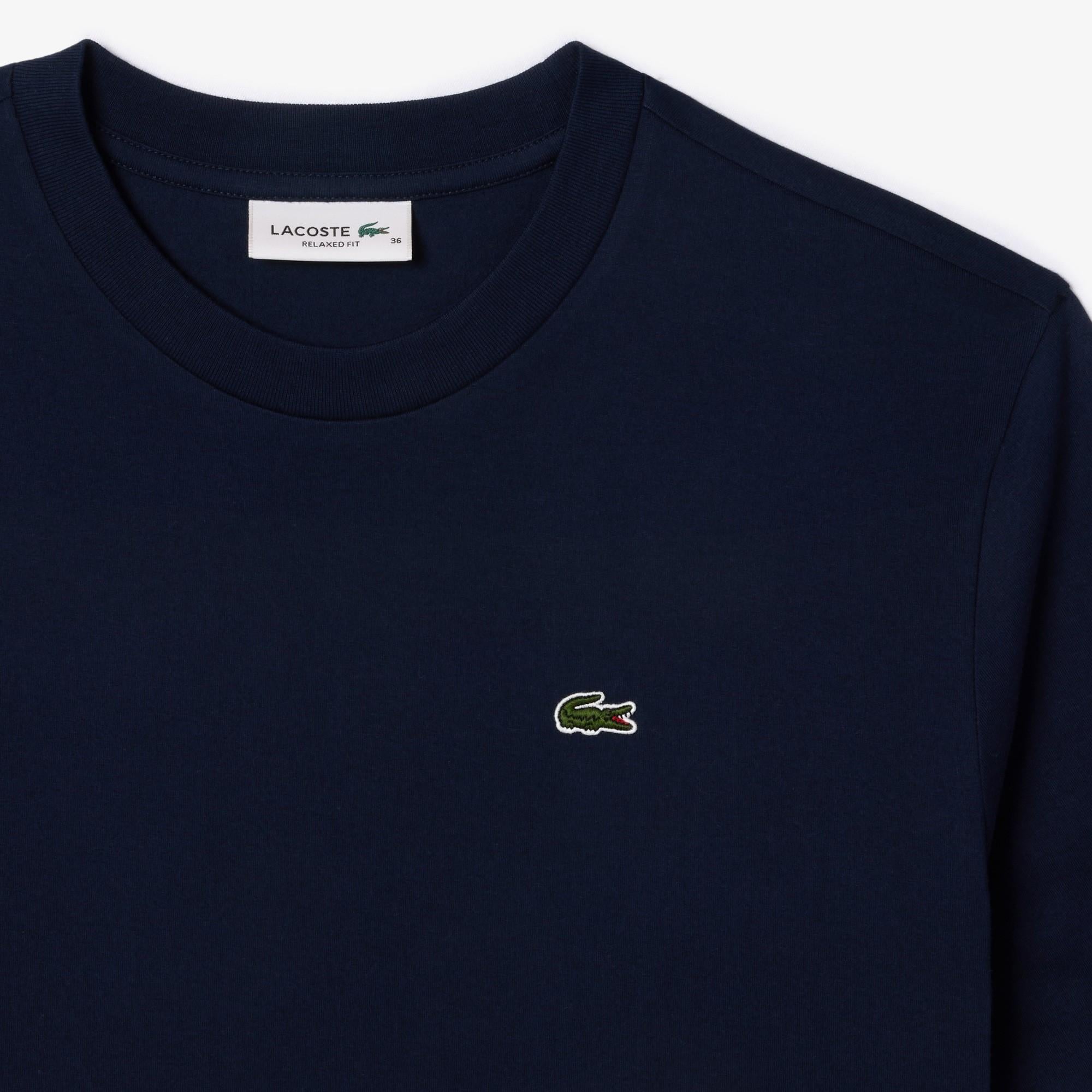 T-shirt in morbido cotone relaxed fit TF7215 166 LACOSTE 
