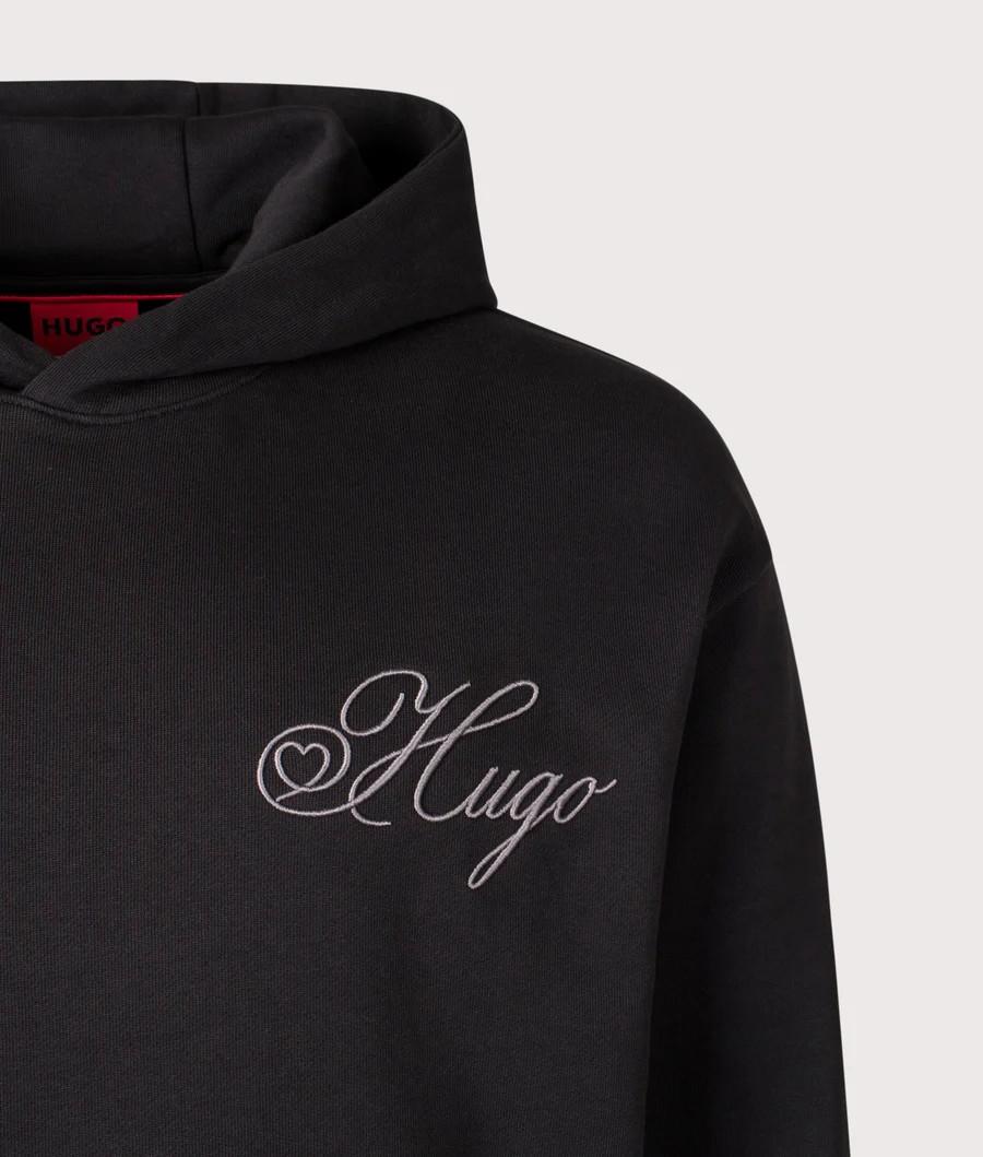 Felpa in cotone con logo 50557085 001 HUGO 