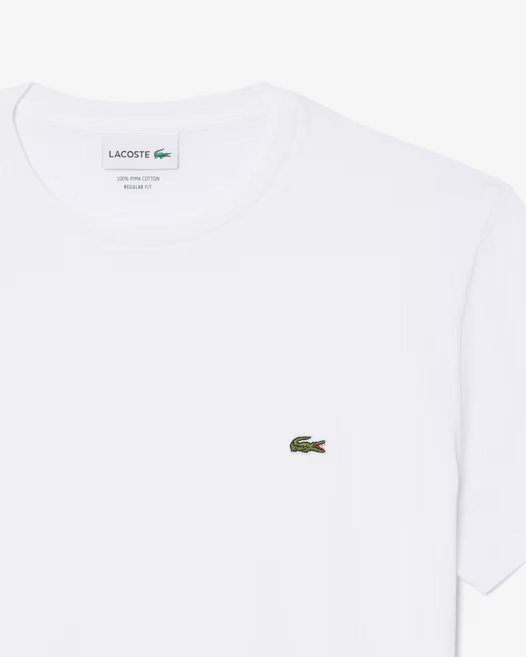 T-shirt in cotone Pima TH6709 001 LACOSTE 