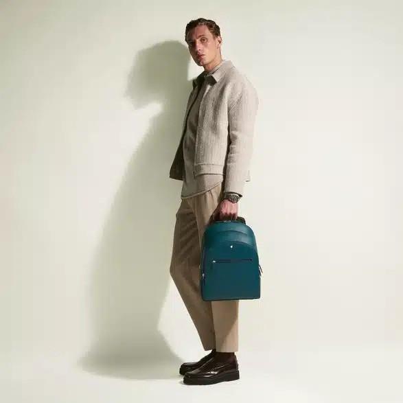 Zaino medio 3 scomparti Sartorial 198855 UNI MONTBLANC 