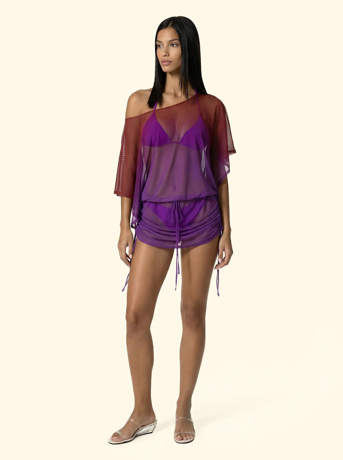 Vestito corto donna fantasia FK26SW1857X 81 F**K 