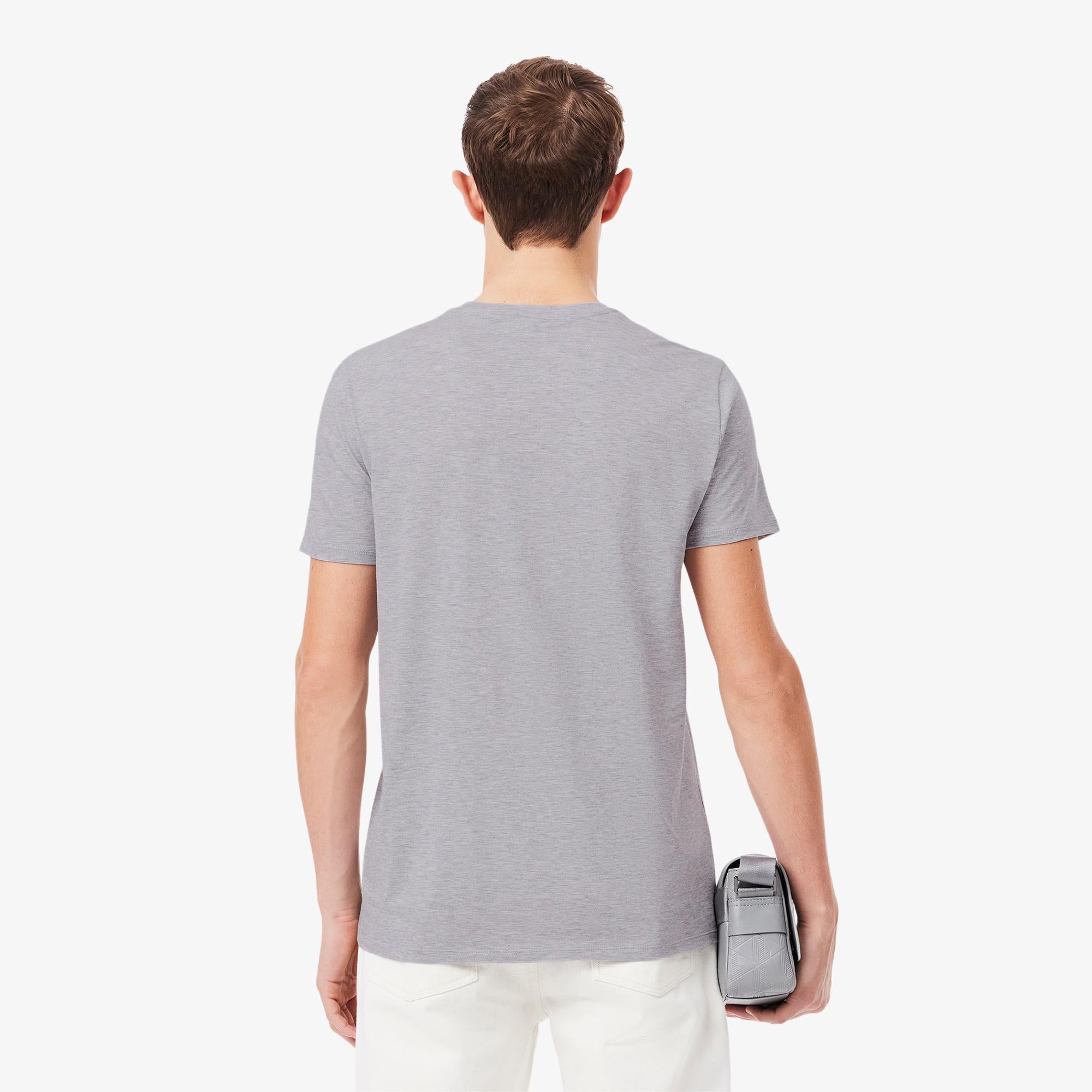 T-shirt in cotone Pima TH6709 CCA LACOSTE 