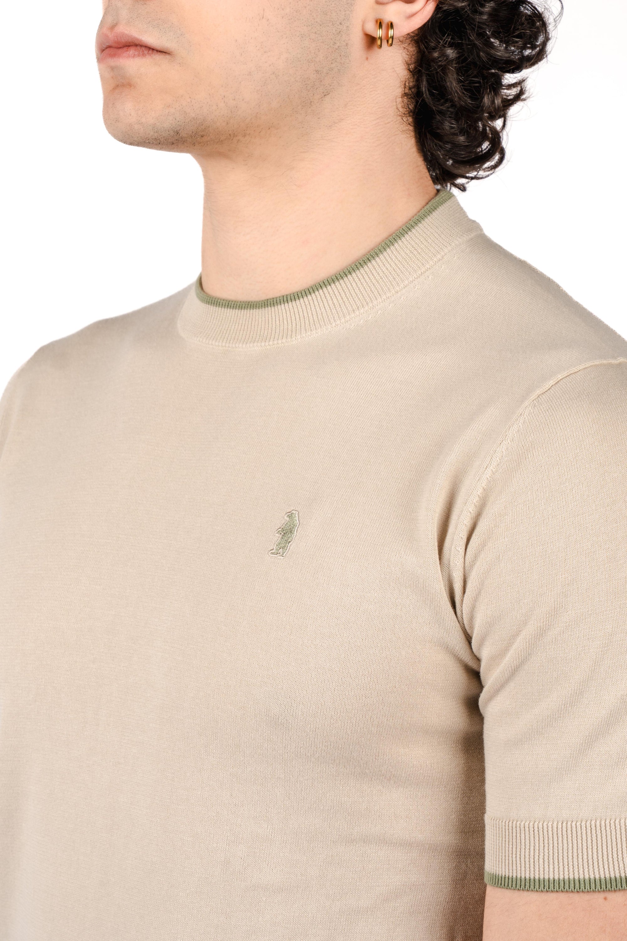 T-shirt con dettagli a contrasto R4064M261 PANAMA REFRIGUE 