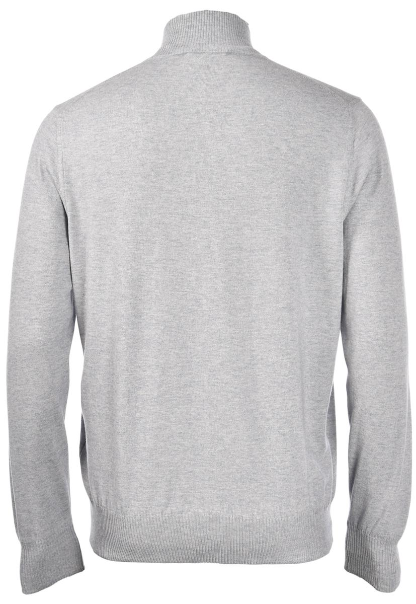 Maglia zip con collo alto grigio 57125/23217 050 GRAN SASSO 
